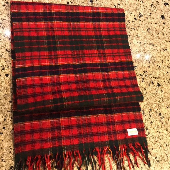 Burberry Accessories - Authentic Burberry Wool Cashmere Scarf Vintage
